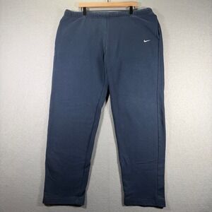 Vintage Nike Men's Navy Blue Sweatpants Joggers‎ Pants Size XL Y2K Baggy Loose